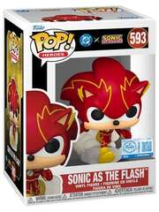 Funko POP! DC х Sonic the Hedgehog: Sonic as the Flash (593) (Б/У)