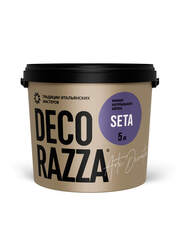 Декоративная штукатурка с эффектом натурального шелка Decorazza Seta / Декорацца Сета