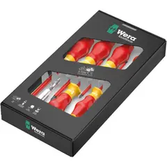 1160i/1165i/7 Набор отверток Kraftform Comfort VDE + индикатор напряжения WERA 05031576001