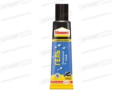 клей "МОМЕНТ" ГЕЛЬ универсальный прозрачный 30 г