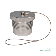 Заглушка пылезащитная для муфты (мама) NPT 1-1/4" БРС серии INR108STC с резьбовой фиксацией INR108STCF114-00-DPFF