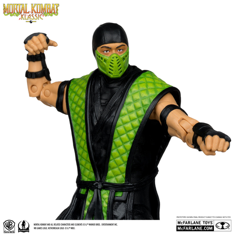 Фигурка Рептилия из игры Мортал Комбат Классик Mcfarlane