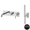 Remer MC53D2WBNO Смеситель для ванны Remer Metrica MC53D2WBNO, черный матовый