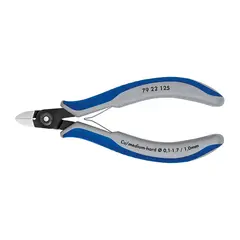 Прецизионные кусачки боковые для электроники чернёные 125 мм Knipex 79 22 125