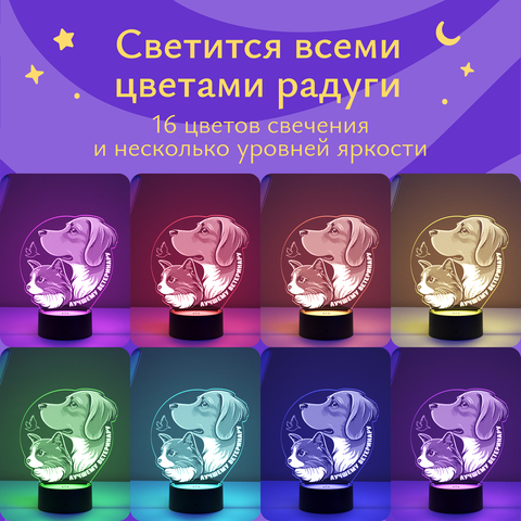 Ночник Лучшему ветеринару