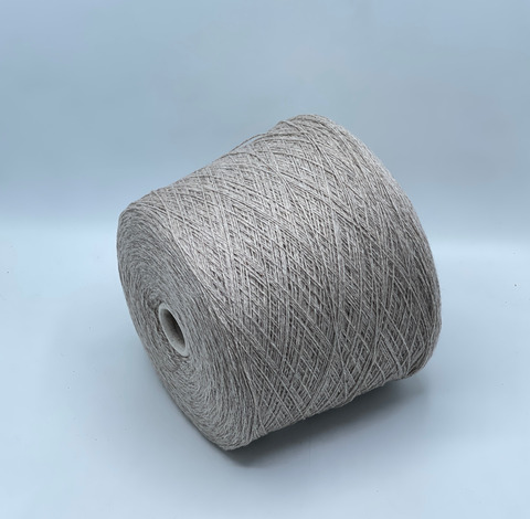 Luxury Selection by Ri.Go, Baby Yak, 2/15 750м. 40% Як, 10% Кашемир, 20%Шелк, 30% Меринос, Серо-бежевый,меланж(14/57),41149