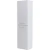 BelBagno DUE-1500-2A-SC-BM-P DUE Шкаф подвесной с двумя распашными дверцами с доводчиками, с двумя полками, универсальный, Белый металлик, 400x300x1500
