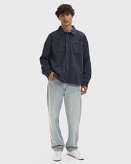 Рубашка утепленная мужская LEVI'S SHERPA SOFT WORKER NIGHTFALL NAVY SHERPA