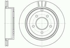 Диск тормозной вентилируемый G-brake  GR-02249