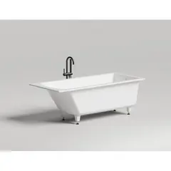 Salini Cascata 104113G Ванна встраиваемая 169.8х75, цвет: белый фото
