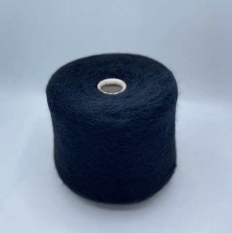 Filclass (пр.Италия), art.Visone,1150м/100гр, 38%Мохер, 38% Шерсть, 19% Полиамид 5%Эластан, цвет-Черный, арт-28000