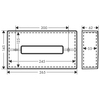 Hansgrohe AddStoris 41774670 Держатель бумажных полотенец, мч