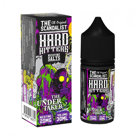 Жидкость The Scandalist Hardhitters Salt 2% 30 ml - The Undertaker (Печенье Ежевика Голубика)