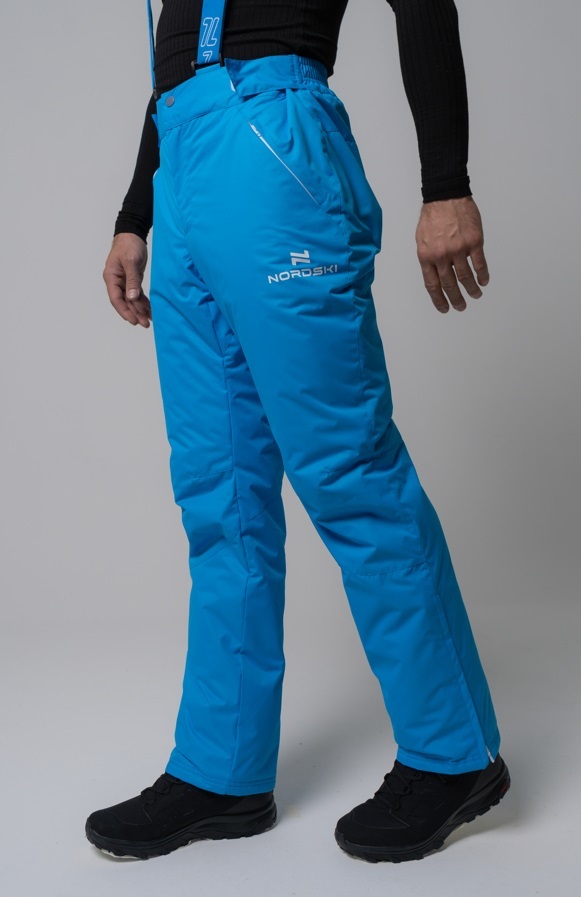 Nordski Premium прогулочные лыжные брюки мужские синие - 3