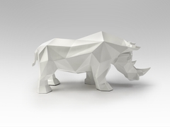Фигурка носорога Future Rhino белая