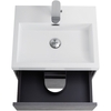 BelBagno Pietra Mini PIETRA MINI-500AS-2C-SO-SCM Тумба под раковину подвесная, 49.4x39.5, цвет: серый