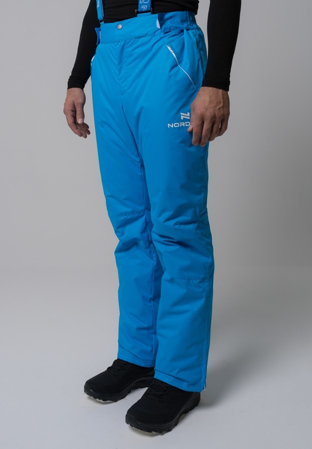 Nordski Premium прогулочные лыжные брюки мужские синие - 4