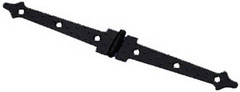 Петля AMIG 552-180х22х1,5 накладная чёрная       12626