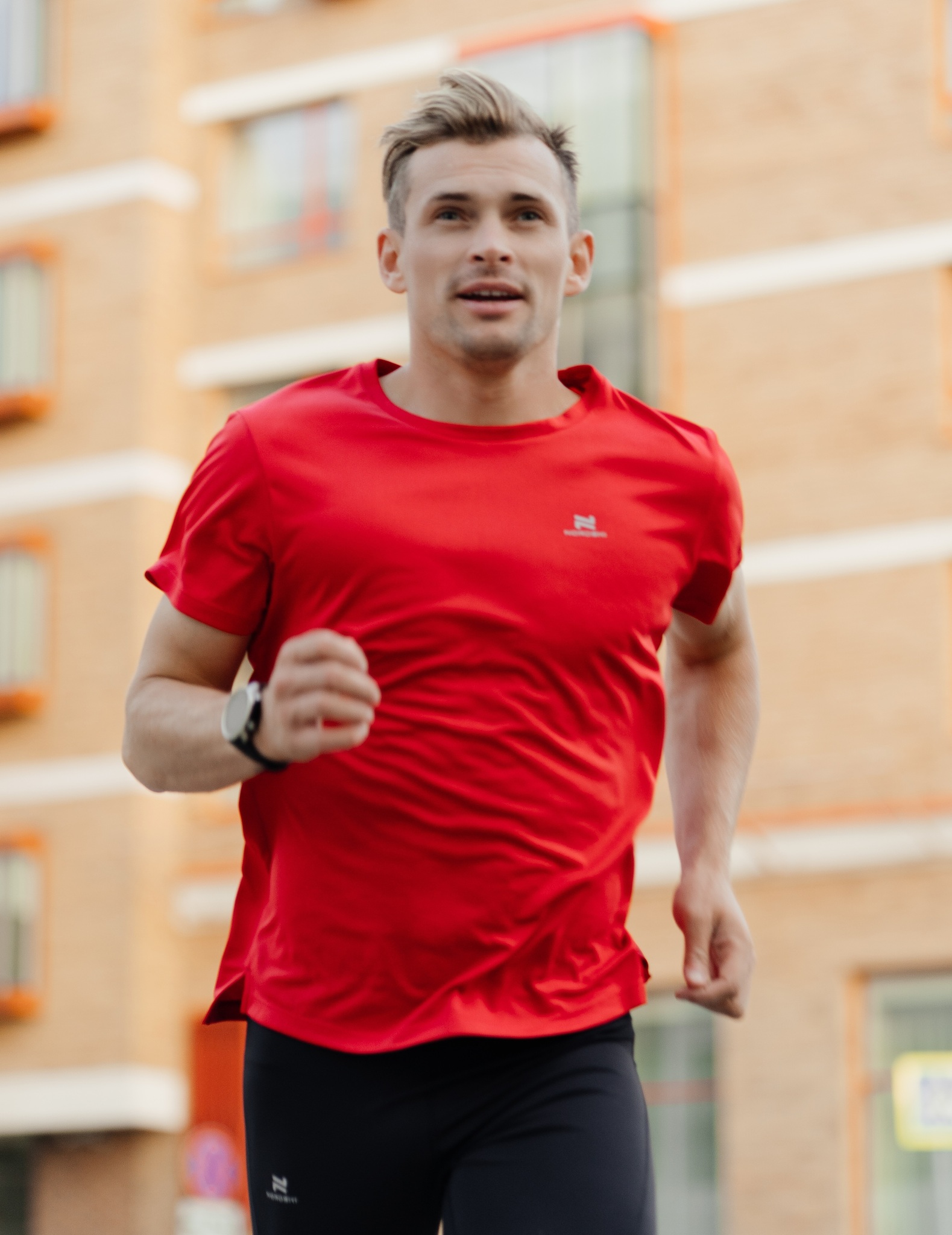 Мужской спортивный костюм Nordski Run red-black - 8