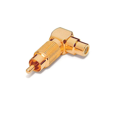 DAXX T02 Угловой адаптер RCA -1шт-