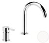 Remer Metrica MC57BO Смеситель для раковины, цвет: белый матовый