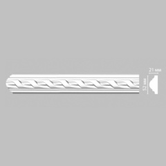 Молдинг с рисунком Decomaster 98061F гибкий 52х21х2400мм