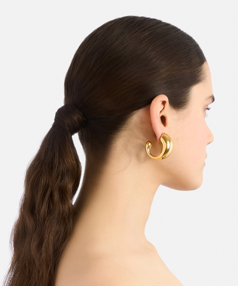 Серьги Pistil Hoops Gold