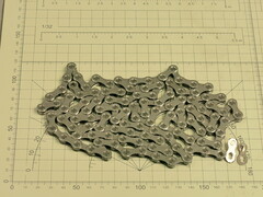 Цепь велосипедная Shimano CUES LG500 116звеньев