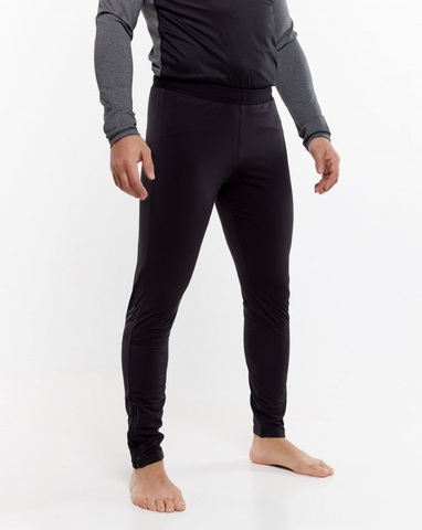 Мужские утепленные лосины Arswear Lite черные