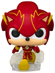 Funko POP! DC х Sonic the Hedgehog: Sonic as the Flash (593) (Б/У)