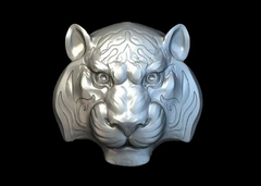 Силиконовый молд Тигр № 540 малый