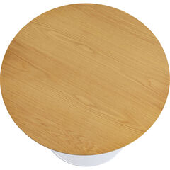 Стол Invitation Set Oak White Ø90 см
