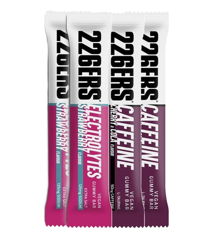Набор энергетических мармеладных батончиков 226ERS Vegan Gummy Bar вишневая кола-клубника