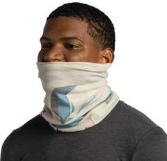 Шерстяной шарф-труба Buff Merino Lightweight Ekan Grey - 2