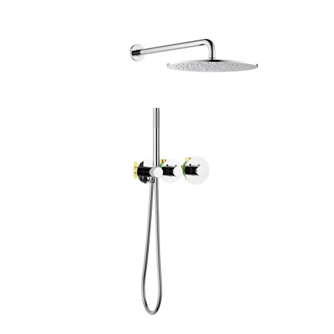 Timo Saona SX-2359/00SM Душевая система встраиваемая с термостатом, цвет: хром