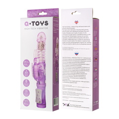 Вибратор с клиторальным стимулятором TOYFA A-Toys 