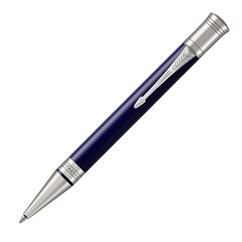 Ручка шариковая Parker Duofold, Blue/Black CT (1947988)