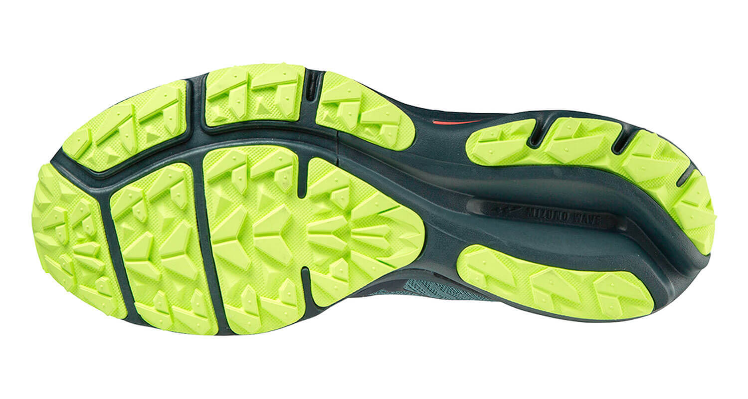 Мужские кроссовки для бега Mizuno Wave Rider GoreTex синие - 2