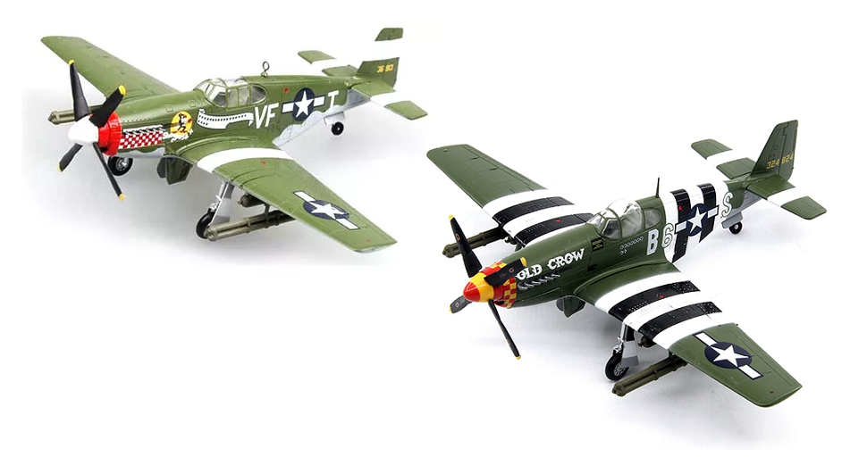 Модель Американский Истребитель P-51 B/C Mustang масштаб 1:72