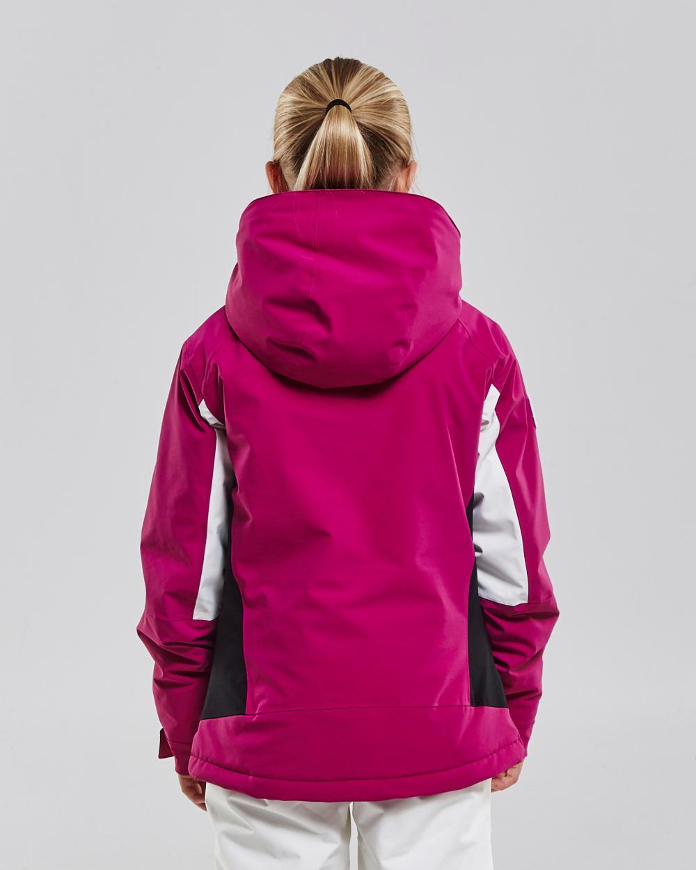 Горнолыжная куртка для девочек 8848 Altitude Harper fuchsia - 3