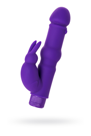 Нереалистичный вибратор A-Toys by TOYFA Madby, силикон, фиолетовый, 18 см