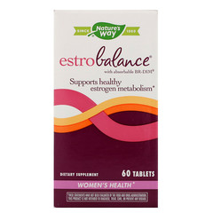 Nature's Way, EstroBalance с поглощаемым комплексом BR-DIM, 60 таблеток