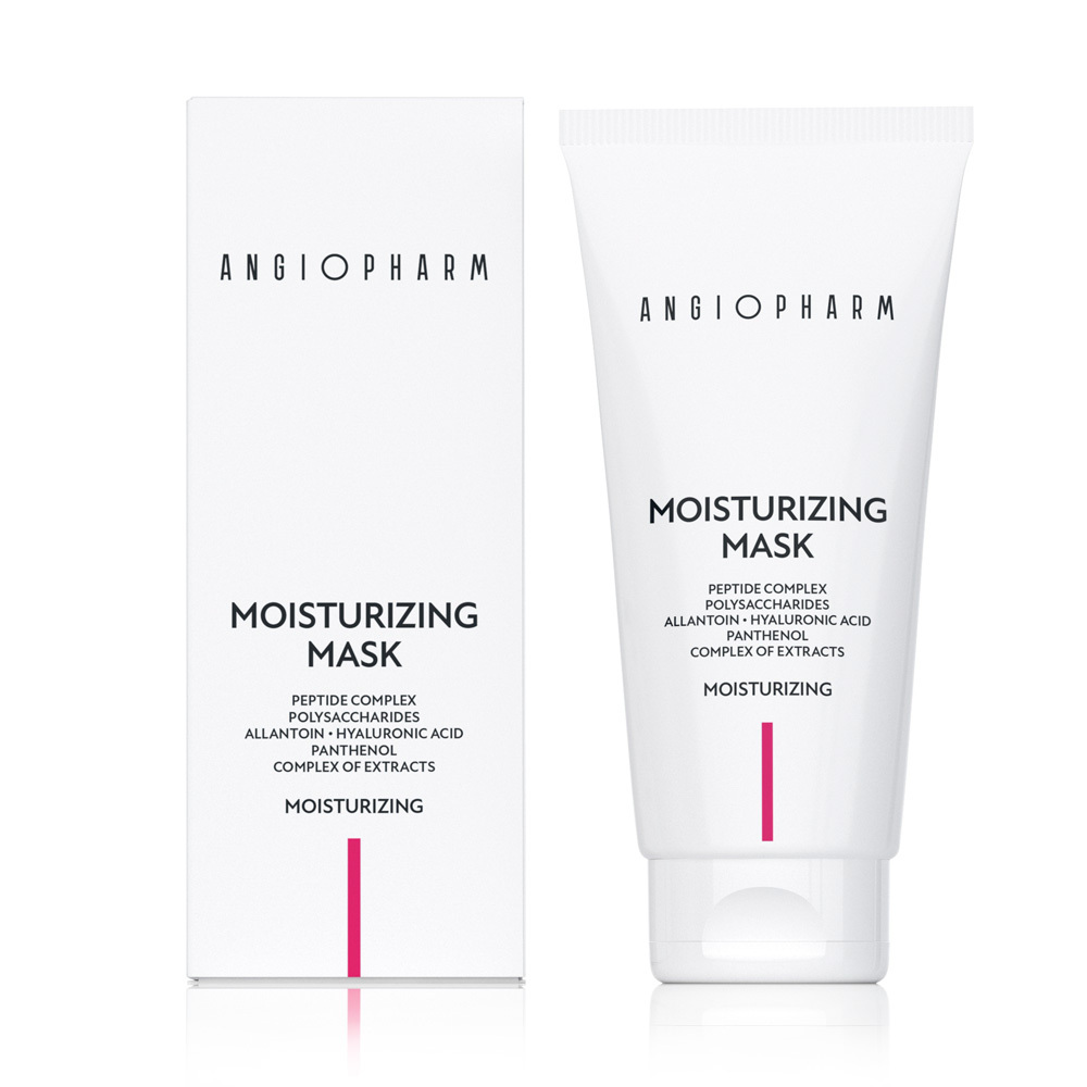 Увлажняющая маска для лица ANGIOPHARM Moisturizing Mask 200мл