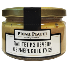 Паштет из печени фермерского гуся PRIMI PIATTI 180 г