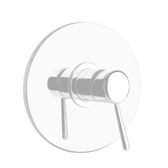 Gessi Goccia 44676#279 Встраиваемый однорычажный смеситель(внешние части), цвет: белый фото