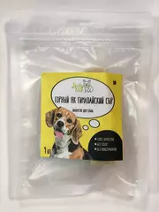 Лакомство для собак Lucky bits сыр из молока горного яка, размер М (10 см), 70 г