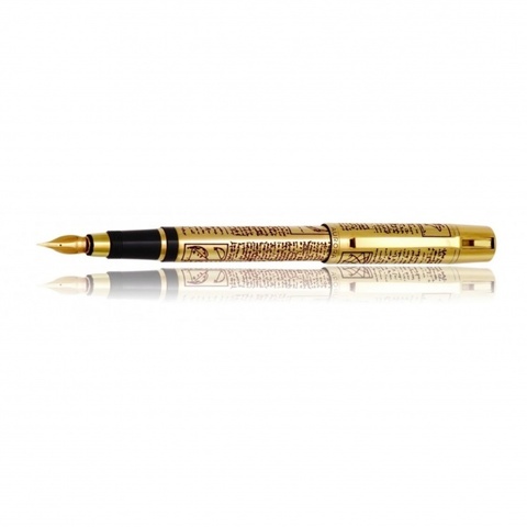 Ручка перьевая Aurora Leonardo da Vinci Gold GT, F (AU-939F)