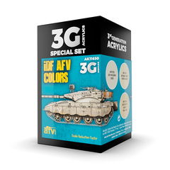 Набор красок AK Interactive IDF AFV Colors Set 3G, 3 краски