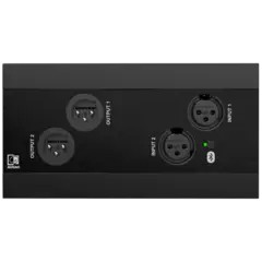 Настенная Dante-панель Audac NWP222/B