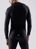 Премиальный Комплект термобелья с ветрозащитой Craft Active Extreme X Windstopper black-granite мужской